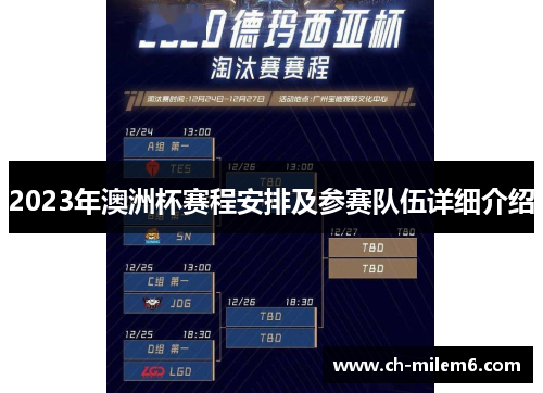 2023年澳洲杯赛程安排及参赛队伍详细介绍 2023年澳洲杯赛程安排及参赛队伍详细介绍