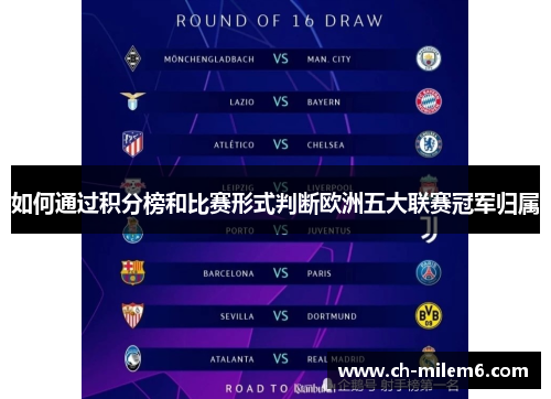 如何通过积分榜和比赛形式判断欧洲五大联赛冠军归属